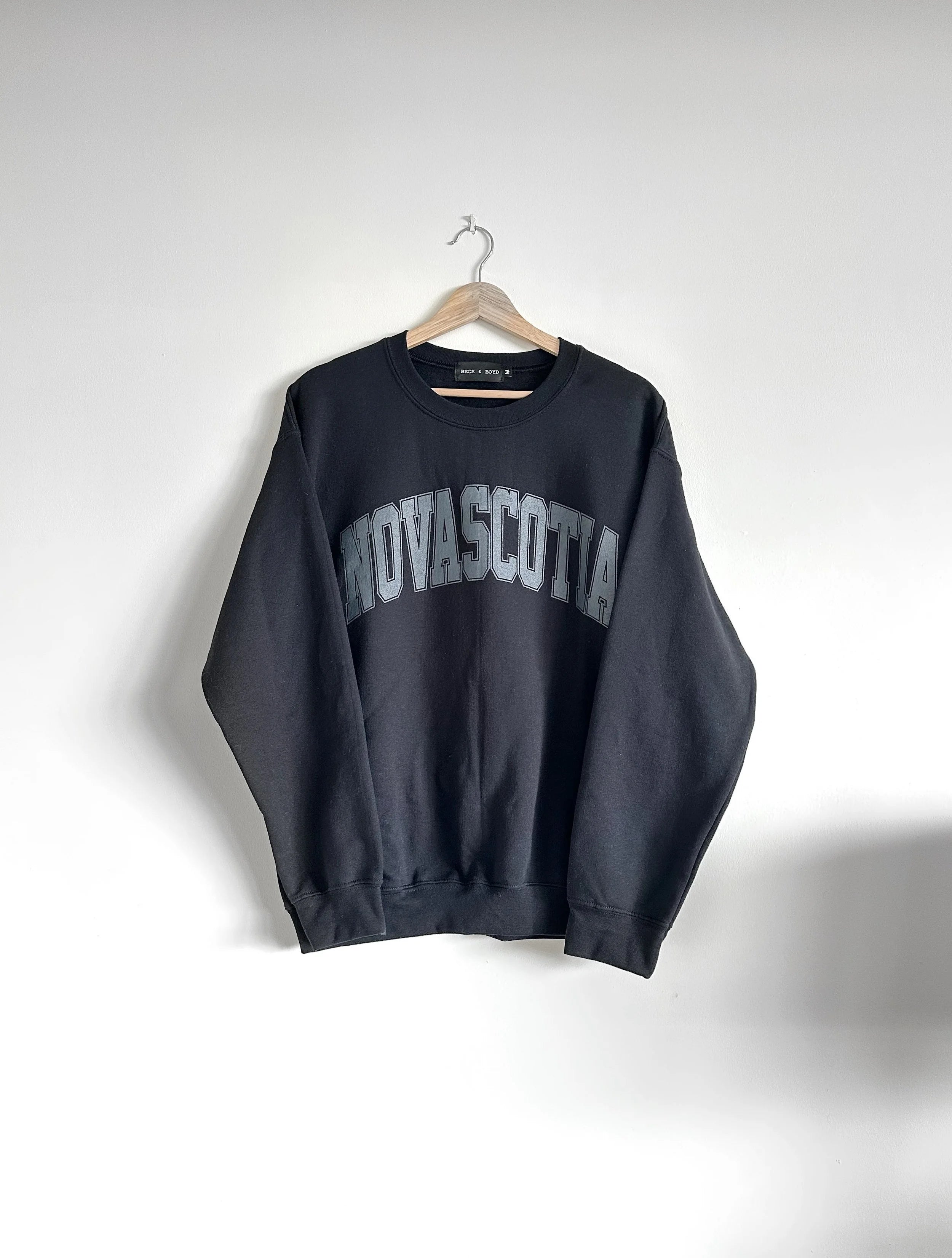 Black Nova Scotia Sweatshirt
