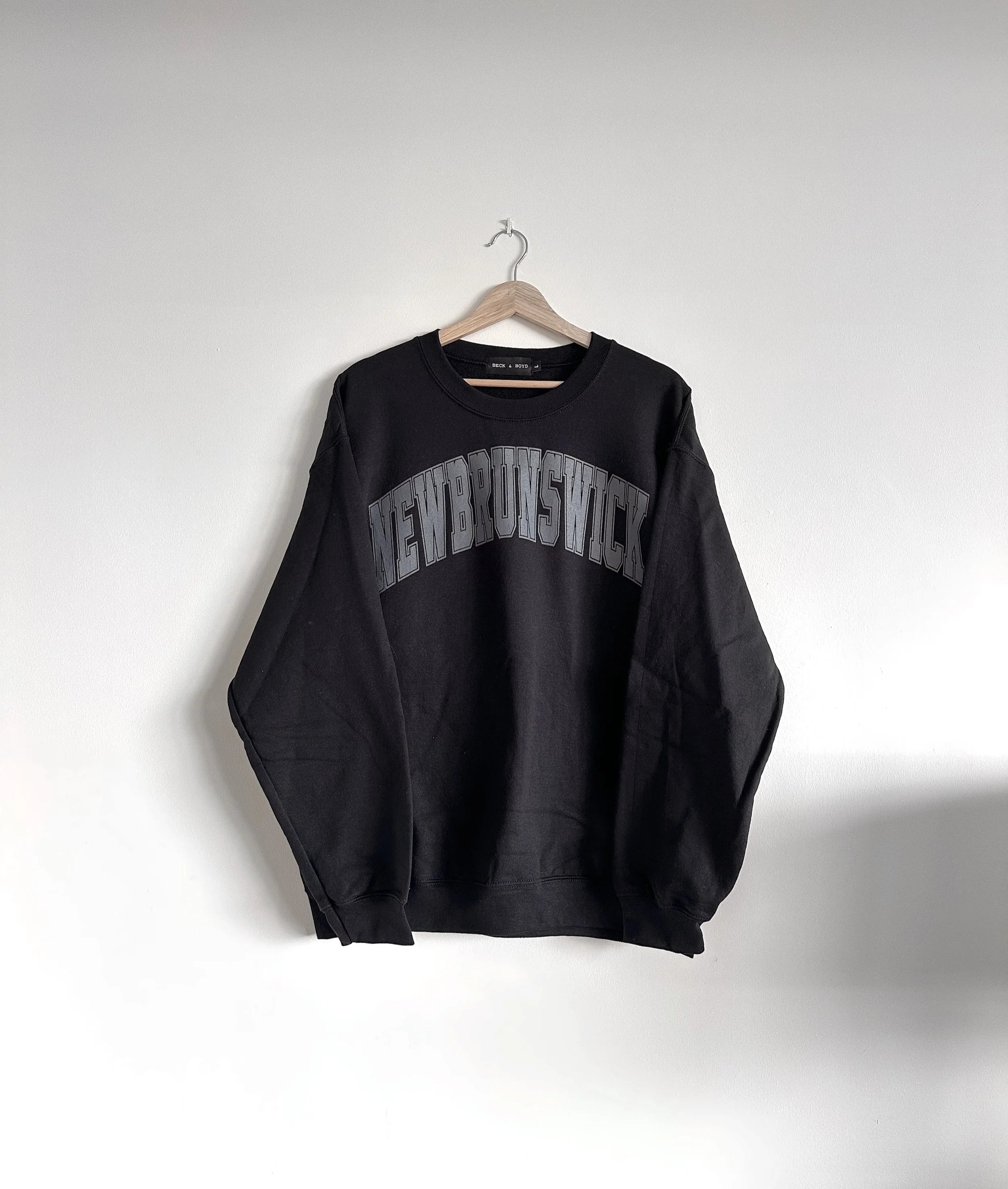 Black New Brunswick Sweatshirt