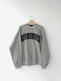 Grey sweatshirt with 'New Brunswick' text on a white background, New Brunswick, Screen printed, NB, Gift ideas, Cozy