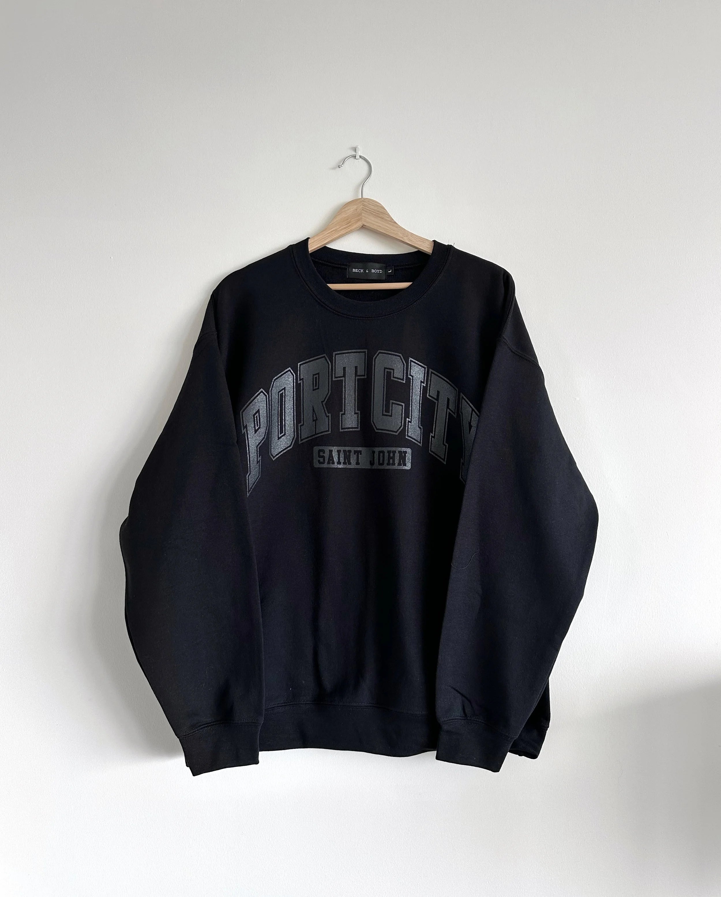 Black Port City Sweatshirt