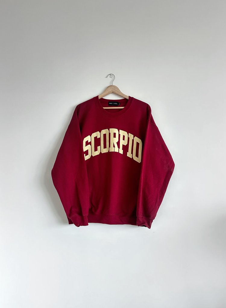 Red Scorpio Sweatshirt