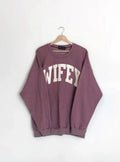 Heathered Wifey Sweatshirt